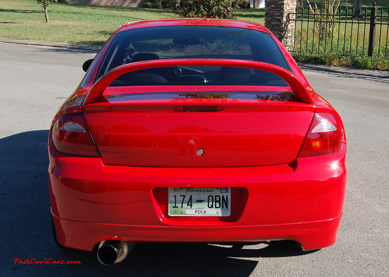 2005 Dodge SRT-4 2.4L DOHC Turbo - 3", 02 housing - 3" Turbo Back Exhaust, - 3" CAI - Brian Crower Stage 2 Cams - Monster - MSD - AEM - Walbro - Lowered - Big Turbo SOON... ( Enlarged version, High Resolution - High Quality pictures, the best fast cool car pics around. )