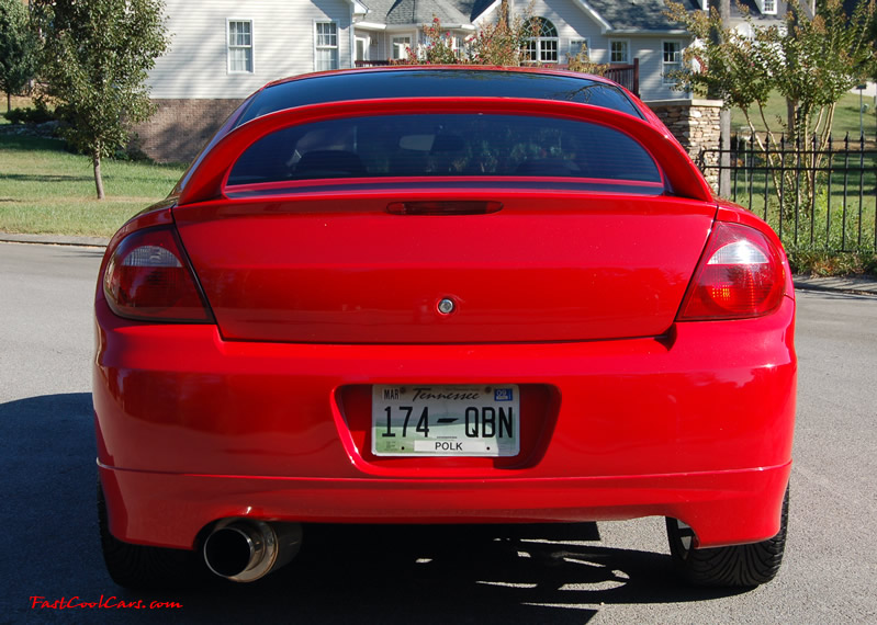 2005 Dodge SRT-4 2.4L DOHC Turbo - 3", 02 housing - 3" Turbo Back Exhaust, - 3" CAI - Brian Crower Stage 2 Cams - Monster - MSD - AEM - Walbro - Lowered - Big Turbo SOON... ( Enlarged version, High Resolution - High Quality pictures, the best fast cool car pics around. )
