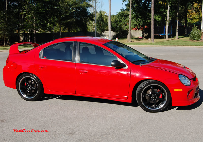 2005 Dodge SRT-4 2.4L DOHC Turbo - 3", 02 housing - 3" Turbo Back Exhaust, - 3" CAI - Brian Crower Stage 2 Cams - Monster - MSD - AEM - Walbro - Lowered - Big Turbo SOON... ( Enlarged version, High Resolution - High Quality pictures, the best fast cool car pics around. )