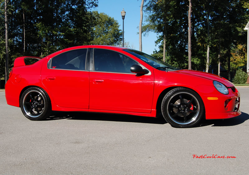 2005 Dodge SRT-4 2.4L DOHC Turbo - 3", 02 housing - 3" Turbo Back Exhaust, - 3" CAI - Brian Crower Stage 2 Cams - Monster - MSD - AEM - Walbro - Lowered - Big Turbo SOON... ( Enlarged version, High Resolution - High Quality pictures, the best fast cool car pics around. )