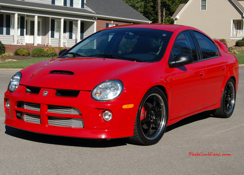 2005 Dodge SRT-4 2.4L DOHC Turbo - 3", 02 housing - 3" Turbo Back Exhaust, - 3" CAI - Brian Crower Stage 2 Cams - Monster - MSD - AEM - Walbro - Lowered - Big Turbo SOON... ( Enlarged version, High Resolution - High Quality pictures, the best fast cool car pics around. )