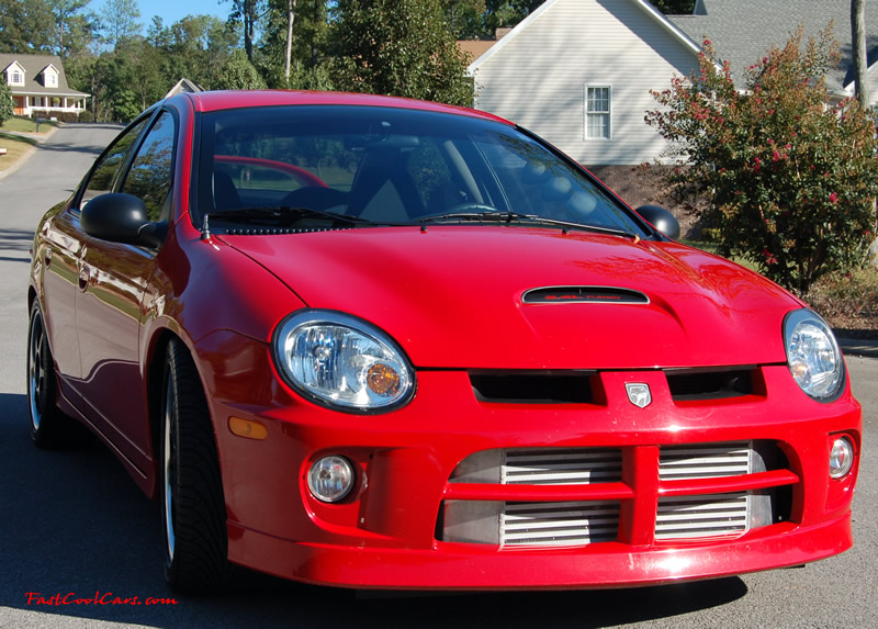2005 Dodge SRT-4 2.4L DOHC Turbo - 3", 02 housing - 3" Turbo Back Exhaust, - 3" CAI - Brian Crower Stage 2 Cams - Monster - MSD - AEM - Walbro - Lowered - Big Turbo SOON... ( Enlarged version, High Resolution - High Quality pictures, the best fast cool car pics around. )