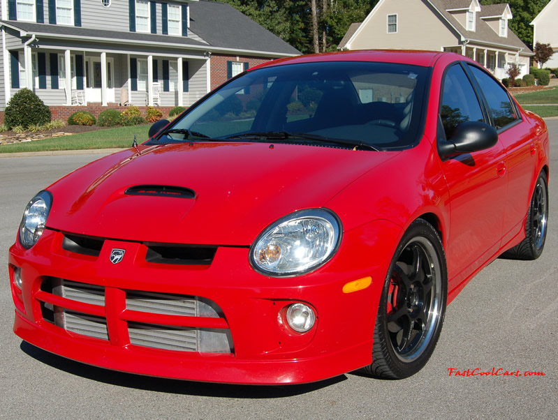 2005 Dodge SRT-4 2.4L DOHC Turbo - 3", 02 housing - 3" Turbo Back Exhaust, - 3" CAI - Brian Crower Stage 2 Cams - Monster - MSD - AEM - Walbro - Lowered - Big Turbo SOON... ( Enlarged version, High Resolution - High Quality pictures, the best fast cool car pics around. )