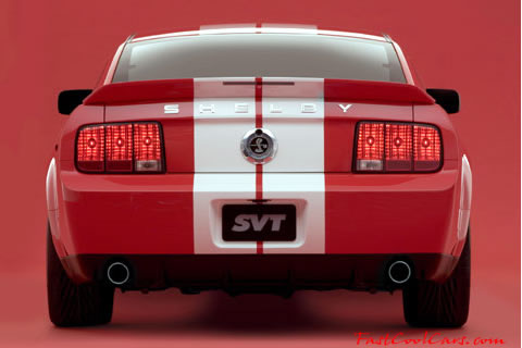 2006 - 2007 Shelby Cobra GT500, rear view