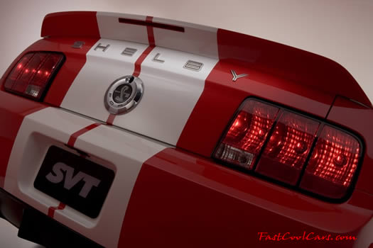 2006 - 2007 Shelby Cobra GT500, rear spoiler view