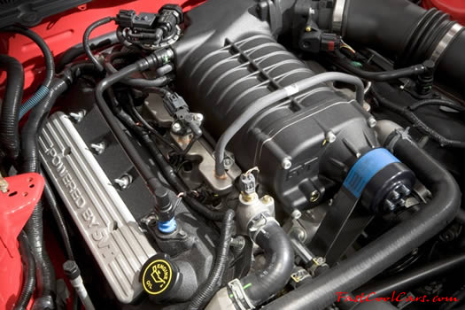 2006 - 2007 Shelby Cobra GT500, 450+ horsepower supercharged 5.4 V8 engine