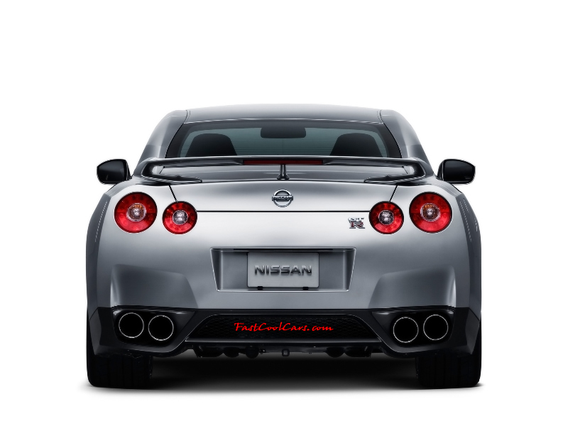 2008 Nissan GT-R - the brand new 3.8-liter twin turbo V6 VR38DETT engine is specially developed for the Nissan GT-R. It produces  473 bhp at 6400rpm and maximum torque of 434 lb/ft from 3200 to 5200rpm. This makes the Nissan GT-R one of the most powerful Japanese road cars and the most powerful production car ever built by Nissan.