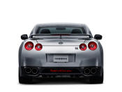 2008 Nissan GT-R - the brand new 3.8-liter twin turbo V6 VR38DETT engine is specially developed for the Nissan GT-R. It produces  473 bhp at 6400rpm and maximum torque of 434 lb/ft from 3200 to 5200rpm. This makes the Nissan GT-R one of the most powerful Japanese road cars and the most powerful production car ever built by Nissan.