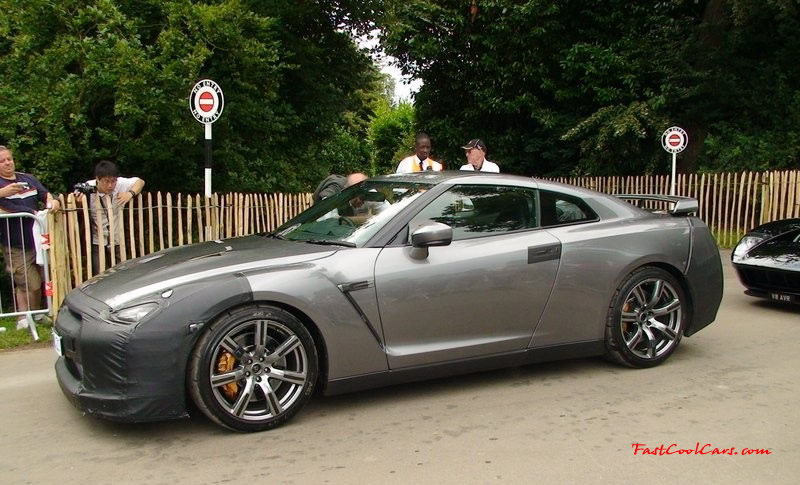 2008 Nissan GT-R - the brand new 3.8-liter twin turbo V6 VR38DETT engine is specially developed for the Nissan GT-R. It produces  473 bhp at 6400rpm and maximum torque of 434 lb/ft from 3200 to 5200rpm. This makes the Nissan GT-R one of the most powerful Japanese road cars and the most powerful production car ever built by Nissan.