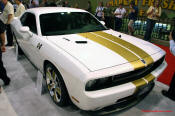 Supercharged Hurst Dodge Challenger, 6.1 Hemi with blower.