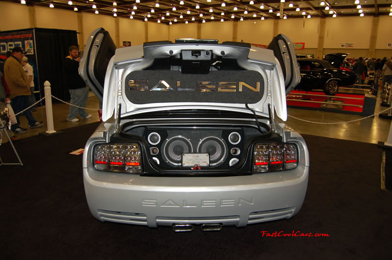 The 2009 World of Wheels Show in Chattanooga, Tennessee. On Jan. 9th,10, & 11th, Pictures by Ron Landry. What a nice Saleen Mustang, very custom too.