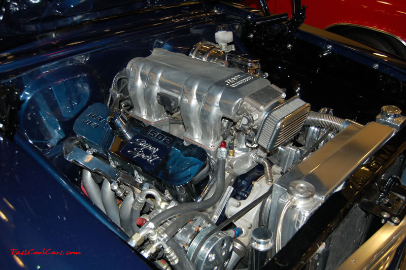 The 2009 World of Wheels Show in Chattanooga, Tennessee. On Jan. 9th,10, & 11th, Pictures by Ron Landry. 502 cubic inch engine, woohoo, and fuel injected too. Wow