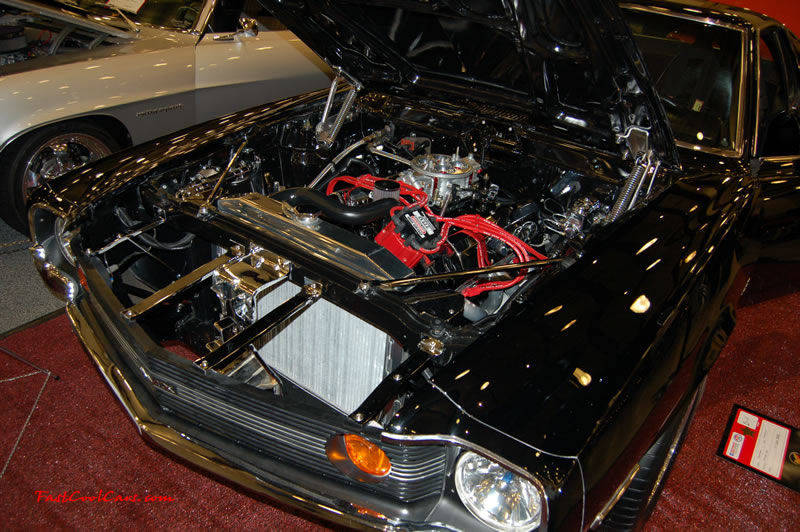 The 2009 World of Wheels Show in Chattanooga, Tennessee. On Jan. 9th,10, & 11th, Pictures by Ron Landry. AMC, AMX very nice ride, powerful engine. Beautiful black paint job.