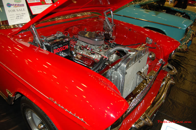 The 2009 World of Wheels Show in Chattanooga, Tennessee. On Jan. 9th,10, & 11th, Pictures by Ron Landry. Chevrolet 2 door wagon, not many of these still around, and this one is for sale. Mike Daubner.