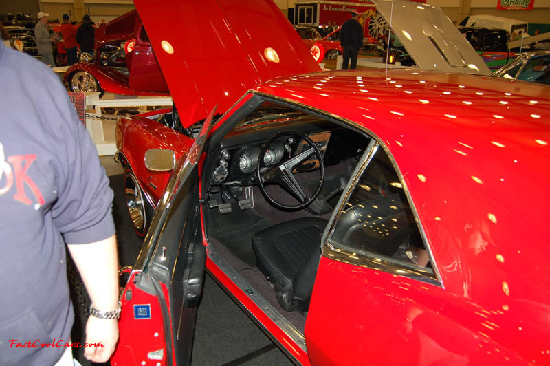 The 2009 World of Wheels Show in Chattanooga, Tennessee. On Jan. 9th,10, & 11th, Pictures by Ron Landry. Classic Chevrolet Camaro, with 4 speed Muncie transmission.