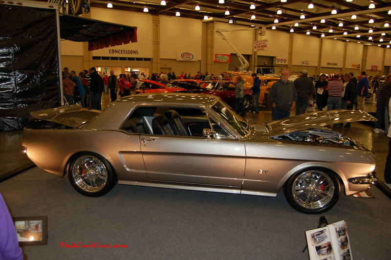 The 2009 World of Wheels Show in Chattanooga, Tennessee. On Jan. 9th,10, & 11th, Pictures by Ron Landry. Classic Muscle car Ford Mustang GT. Sweet.