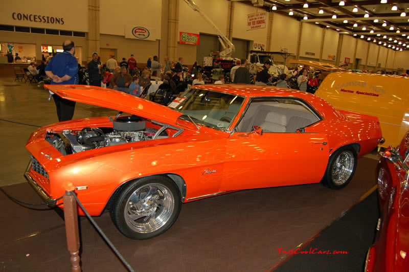 The 2009 World of Wheels Show in Chattanooga, Tennessee. On Jan. 9th,10, & 11th, Pictures by Ron Landry. Awesome color, Orange.