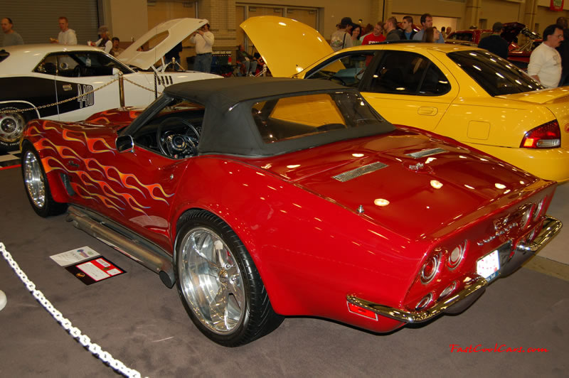 The 2009 World of Wheels Show in Chattanooga, Tennessee. On Jan. 9th,10, & 11th, Pictures by Ron Landry. Nice billet polished aluminum rims, they are very cool and polished.