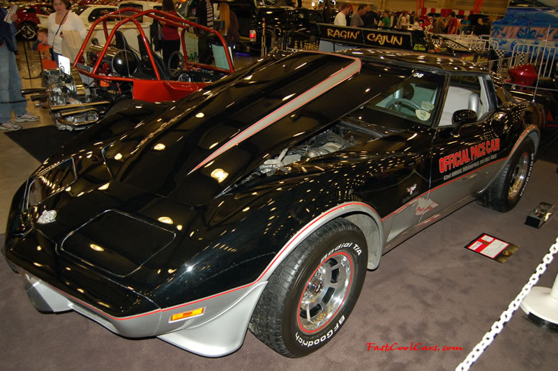 The 2009 World of Wheels Show in Chattanooga, Tennessee. On Jan. 9th,10, & 11th, Pictures by Ron Landry. Official Pace Car Corvette for 1978 special editions are rare.
