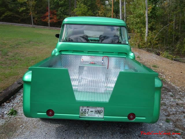 1956 Chevrolet truck big back window pro-street show 350 bored 60 - For Sale