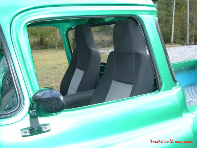 1956 Chevrolet truck big back window pro-street show 350 bored 60 - For Sale