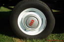 1960 Ford F-100 Pick-up, close up of original wheel and tire
