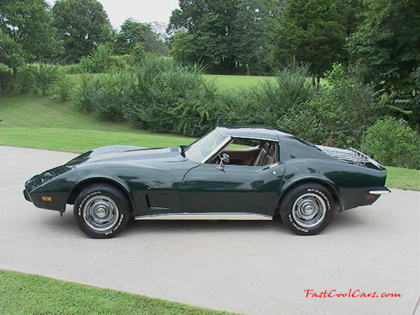 1973 Chevrolet Corvette left side view