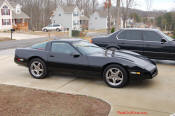 1990 Chevrolet Corvette - 6 Speed, Borla exhaust, C6 Z06 Chrome Wheels, slotted and drilled rotors.