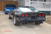 1990 Chevrolet Corvette - 6 Speed, Borla exhaust, C6 Z06 Chrome Wheels, slotted and drilled rotors.