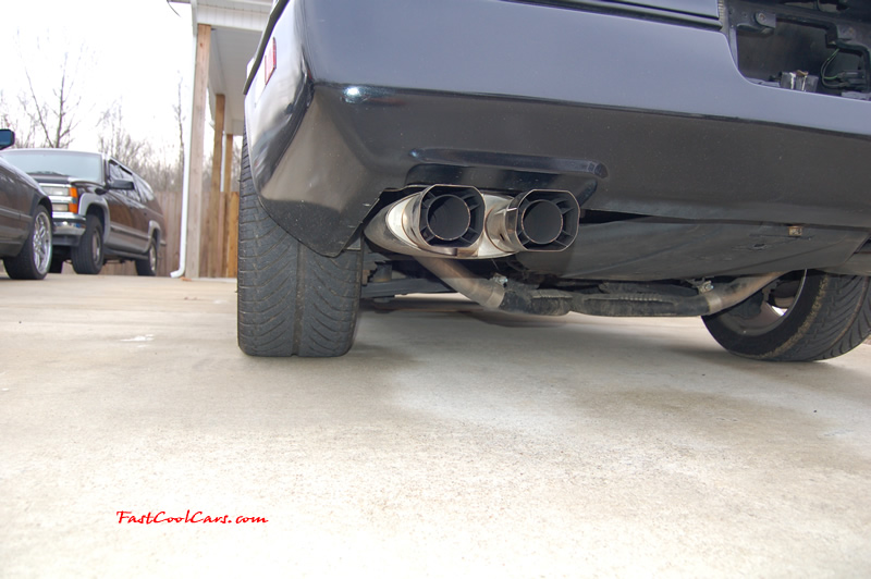 1990 Chevrolet Corvette - 6 Speed, Borla exhaust, C6 Z06 Chrome Wheels, slotted and drilled rotors.