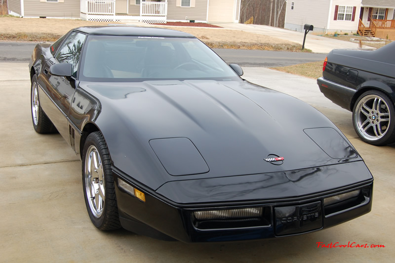 1990 Chevrolet Corvette - 6 Speed, Borla exhaust, C6 Z06 Chrome Wheels, slotted and drilled rotors.