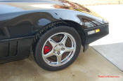 1990 Chevrolet Corvette - 6 Speed, Borla exhaust, C6 Z06 Chrome Wheels, slotted and drilled rotors.