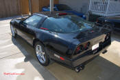 1990 Chevrolet Corvette - 6 Speed, Borla exhaust, C6 Z06 Chrome Wheels, slotted and drilled rotors.