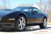 1990 Chevrolet Corvette - 6 Speed, Borla exhaust, C6 Z06 Chrome Wheels, slotted and drilled rotors.