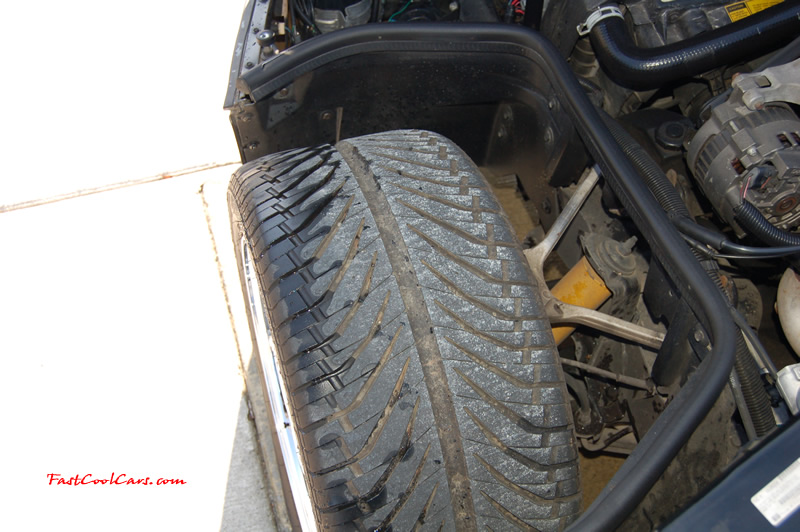 1990 Chevrolet Corvette - 6 Speed, Borla exhaust, C6 Z06 Chrome Wheels, slotted and drilled rotors.