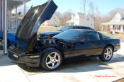 1990 Chevrolet Corvette - 6 Speed, Borla exhaust, C6 Z06 Chrome Wheels, slotted and drilled rotors.