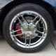 2006 Chevrolet Corvette Z06 Chrome Wheel, on my 1990 C4 Corvette with Slotted and drilled rotors all around too.