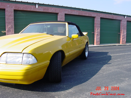 1992 Mustang LX 5.0 Convertible completely restored.