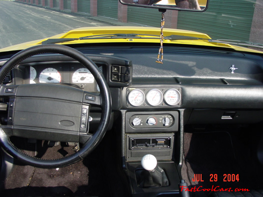 1992 Mustang LX 5.0 Convertible completely restored.