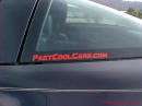 1992 Chevrolet Corvette - LT1 - 6 Speed, 300 horsepower - FastCoolCars.com decal