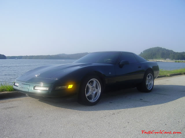 1993 Chevrolet Corvette - 40th Anniversary edition - LT1 - 6 Speed, ZR1 wheels, fast cool car for sure.