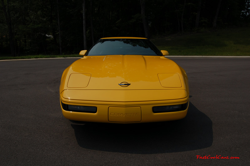 1994 Competition Yellow Chevrolet Corvette, 383 stroker LT1, 6 speed.