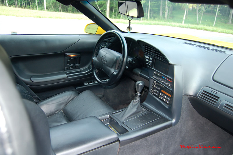 1994 Competition Yellow Chevrolet Corvette, 383 stroker LT1, 6 speed.