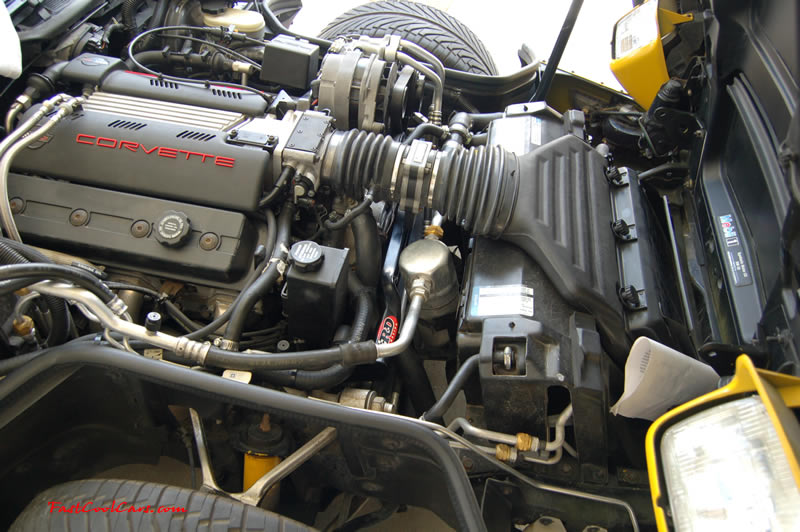 R&D Racing Camber Brace, C4 Corvette suspension upgrade on my 1994 competition yellow 383 stroker LT1 6 speed Corvette.