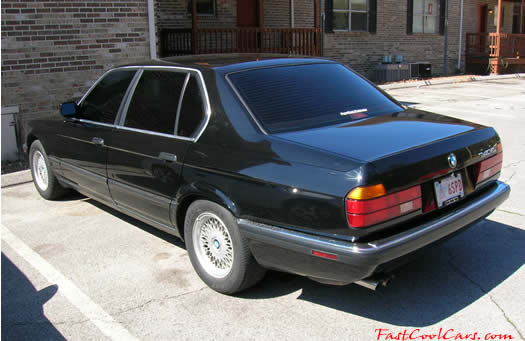 1994 BMW 740iL with the newly tinted windows