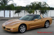 1998 Aztec Gold Corvette, one of 15 made.