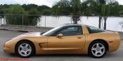 1998 Aztec Gold Corvette, one of 15 made.