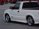 1999 Chevrolet Extreme pick-up with 18' chrome Ultras, and 4.3 V-6