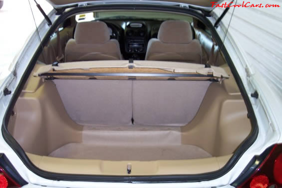 Heather's Fast Cool Car - 2000 Mitsubishi Eclipse GT, lots of room in the trunk area.