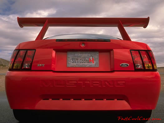 2000 Ford SVT Mustang Cobra R - cool spoiler